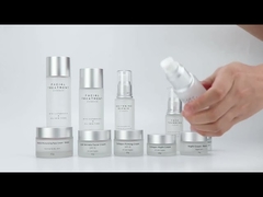 কসমেটিক প্যাকেজিং ফ্রিজড গ্লাস 30g 50g ফেস ক্রীম জার 30ml 100ml 120ml লশন এসেন্স বোতল