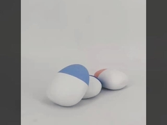 কাস্টমাইজড পেবল আকৃতির খালি সানস্ক্রিন হ্যান্ড ক্রিম বোতল 40 মিলি